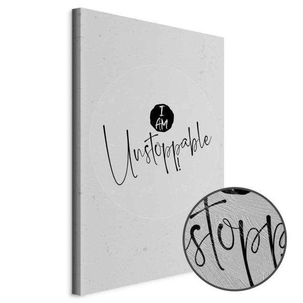 Tableau - I Am Unstoppable (1 Part) Vertical