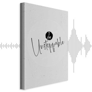 Tableau - I Am Unstoppable (1 Part) Vertical