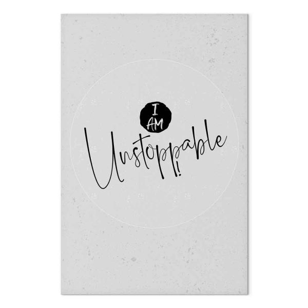 Tableau - I Am Unstoppable (1 Part) Vertical