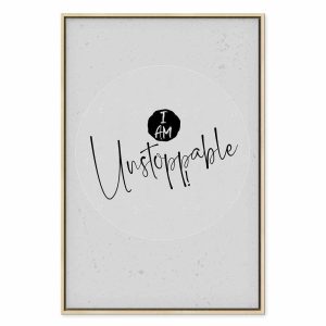 Tableau - I Am Unstoppable (1 Part) Vertical