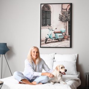 Tableau - Iconic Vespa (1 Part) Vertical