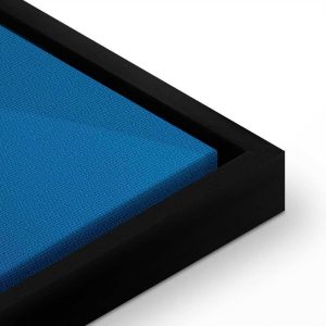 Tableau - In the Shadow of Classic Blue (1-part) - Golden Circle in Abstraction