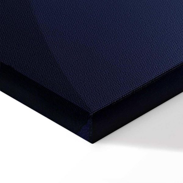 Tableau - In the Shadow of Classic Blue (1-part) - Golden Circle in Abstraction