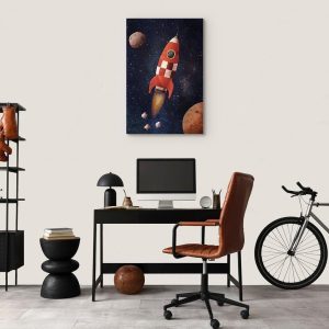 Tableau - Into the Unknown by Rocket (1 Part) Vertical