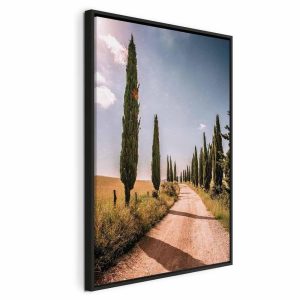 Tableau - Italian cypresses (1 Part) Vertical