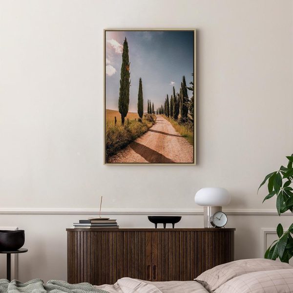 Tableau - Italian cypresses (1 Part) Vertical