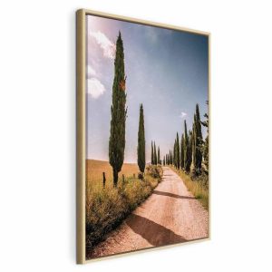 Tableau - Italian cypresses (1 Part) Vertical