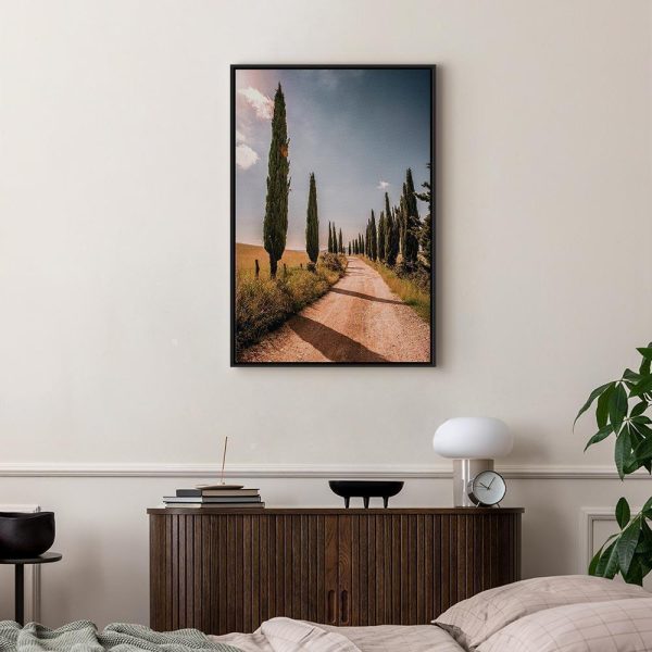 Tableau - Italian cypresses (1 Part) Vertical