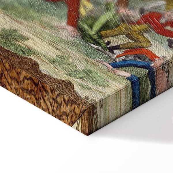 Tableau - Jacques-Louis David – Caricature of the English Government