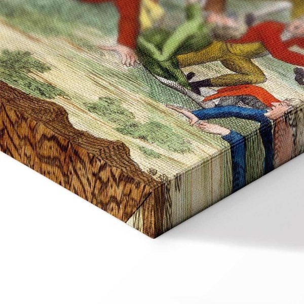 Tableau - Jacques-Louis David – Caricature of the English Government