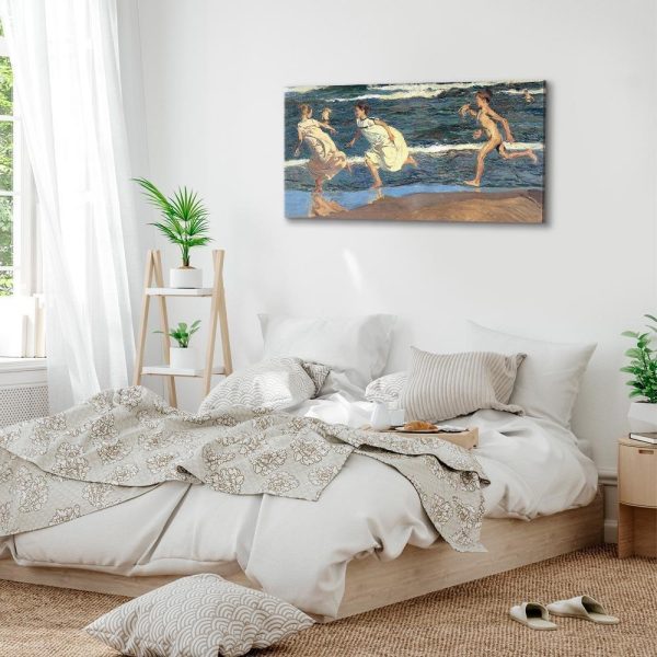 Tableau - Joaquín Sorolla y Bastida – Running along the Beach