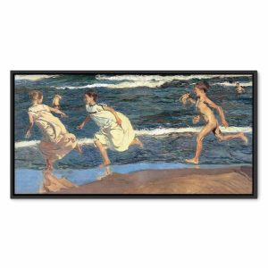 Tableau - Joaquín Sorolla y Bastida – Running along the Beach