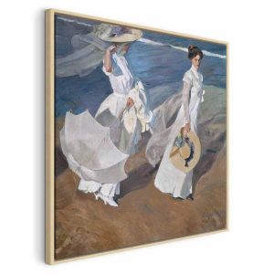 Tableau - Joaquín Sorolla y Bastida – Strolling along the Seashore