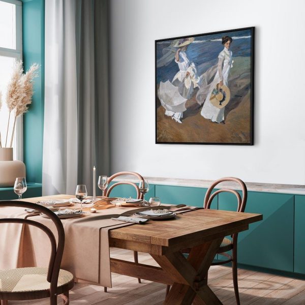 Tableau - Joaquín Sorolla y Bastida – Strolling along the Seashore