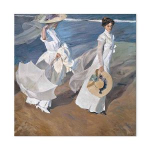 Tableau - Joaquín Sorolla y Bastida – Strolling along the Seashore