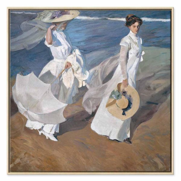 Tableau - Joaquín Sorolla y Bastida – Strolling along the Seashore