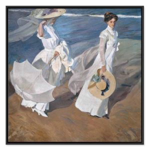 Tableau - Joaquín Sorolla y Bastida – Strolling along the Seashore