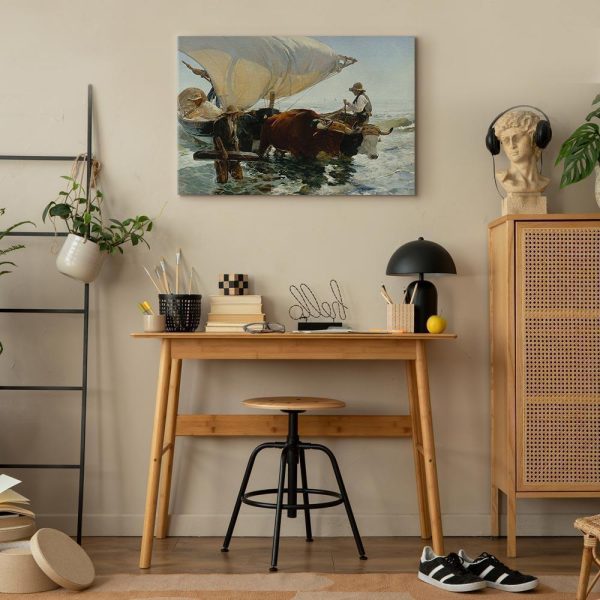 Tableau - Joaquín Sorolla y Bastida – The Return from Fishing