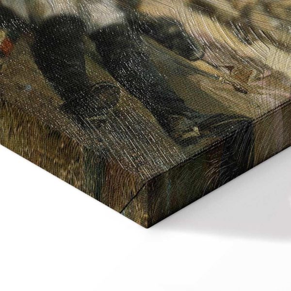 Tableau - Joaquín Sorolla y Bastida – The death of Pedro Velarde y Santillán during the defence of the Monteleon Artillery Barracks