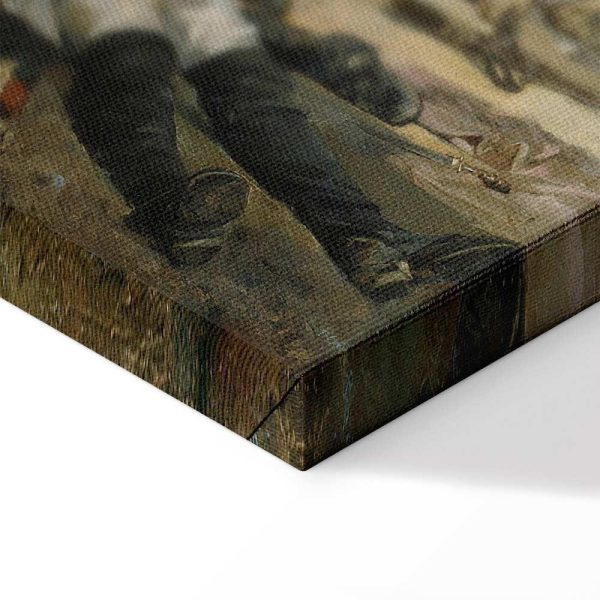 Tableau - Joaquín Sorolla y Bastida – The death of Pedro Velarde y Santillán during the defence of the Monteleon Artillery Barracks