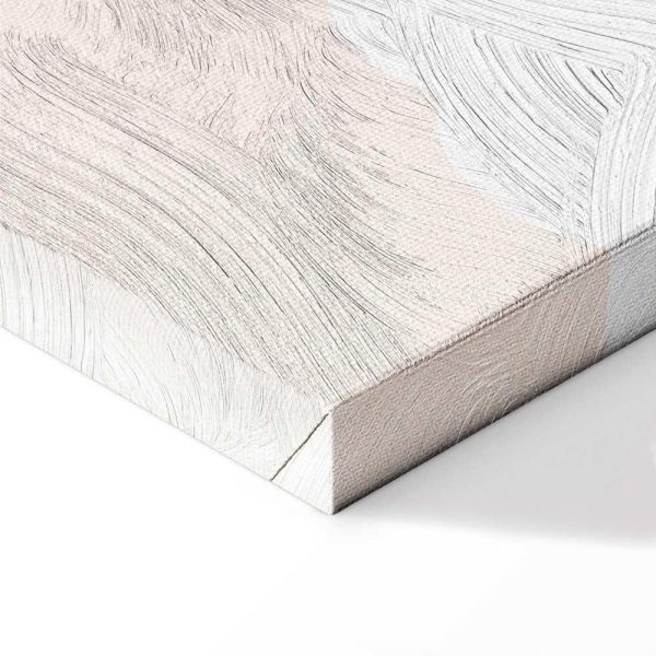 Tableau - Jumping Numbers - Numbers in a Subdued Beige-Brown Hue Among Snowflakes Stars and Clouds