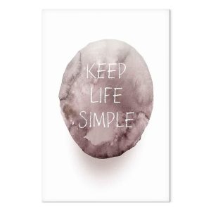 Tableau - Keep Life Simple (1 Part) Vertical
