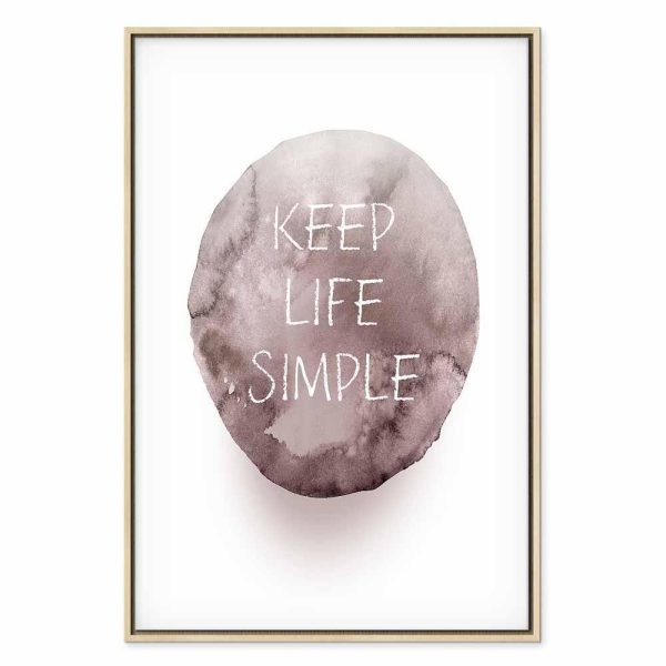 Tableau - Keep Life Simple (1 Part) Vertical