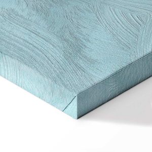 Tableau - Large Leaves in Shades of Green-Mint: Botanical Motif