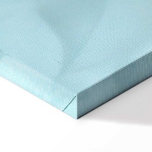 Tableau - Large Leaves in Shades of Green-Mint: Botanical Motif