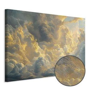 Tableau - Last Breath of the Day: Clouds Illuminated by Evening Glow