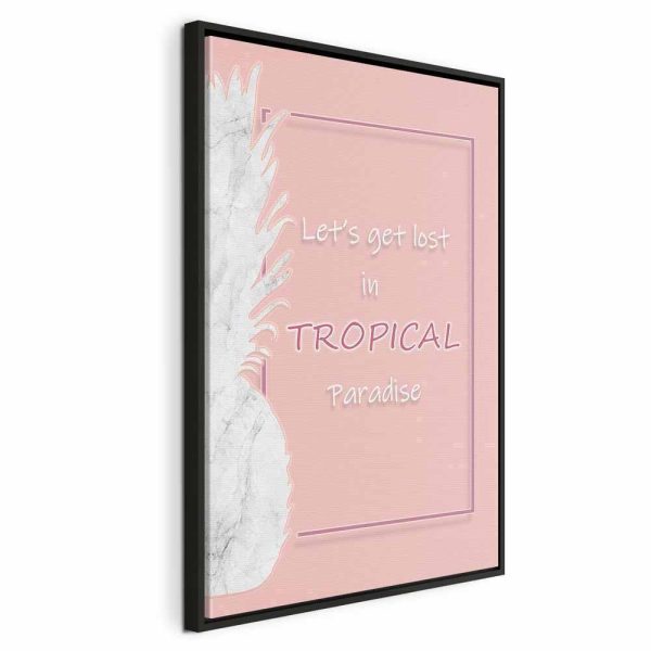Tableau - Let's Get Lost in Tropical Paradise (1 Part) Vertical