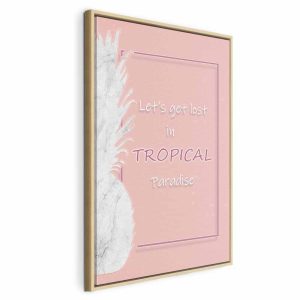 Tableau - Let's Get Lost in Tropical Paradise (1 Part) Vertical
