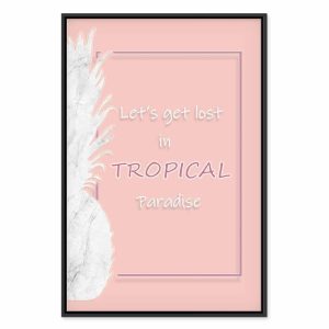 Tableau - Let's Get Lost in Tropical Paradise (1 Part) Vertical