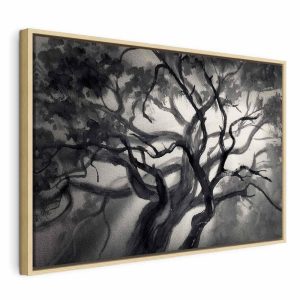 Tableau - Lighted Branches (1 Part) Wide