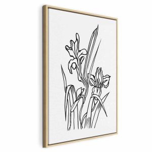 Tableau - Love Irises (1 Part) Vertical
