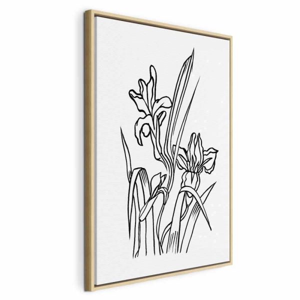 Tableau - Love Irises (1 Part) Vertical