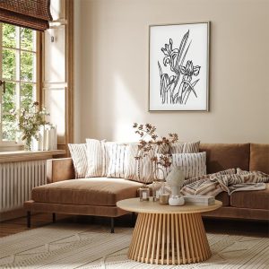 Tableau - Love Irises (1 Part) Vertical