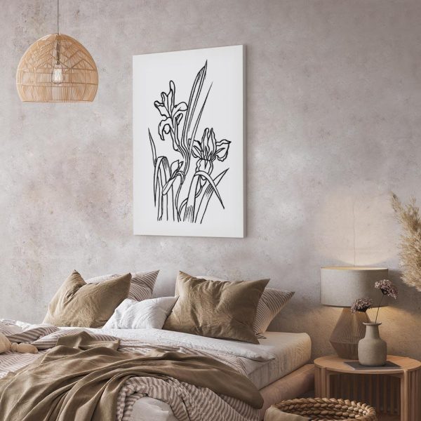 Tableau - Love Irises (1 Part) Vertical