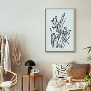 Tableau - Love Irises (1 Part) Vertical