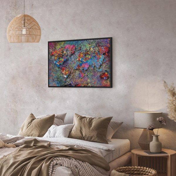 Tableau - Map: Jackson Pollock inspiration