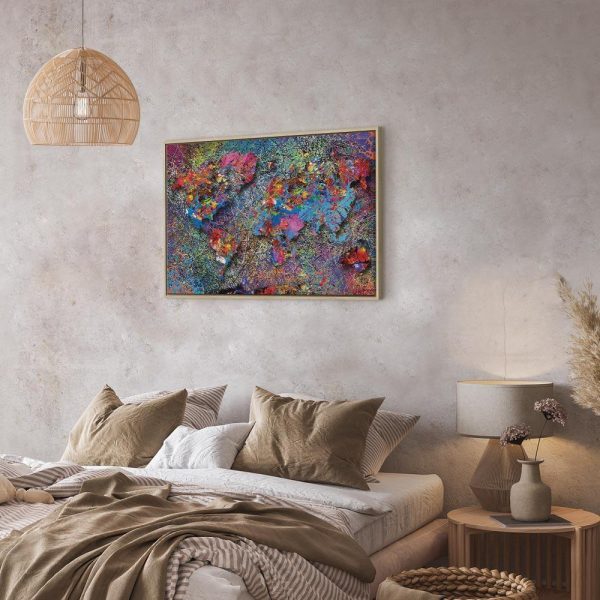 Tableau - Map: Jackson Pollock inspiration