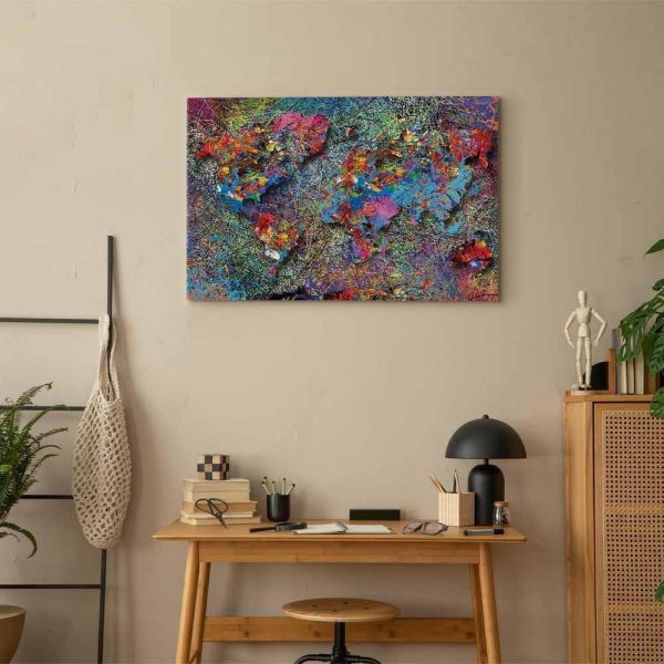 Tableau - Map: Jackson Pollock inspiration