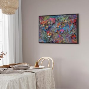 Tableau - Map: Jackson Pollock inspiration