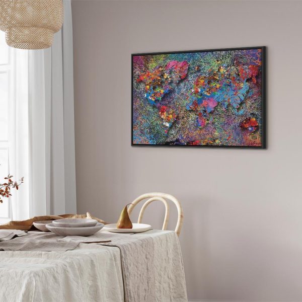 Tableau - Map: Jackson Pollock inspiration