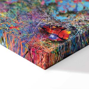 Tableau - Map: Jackson Pollock inspiration