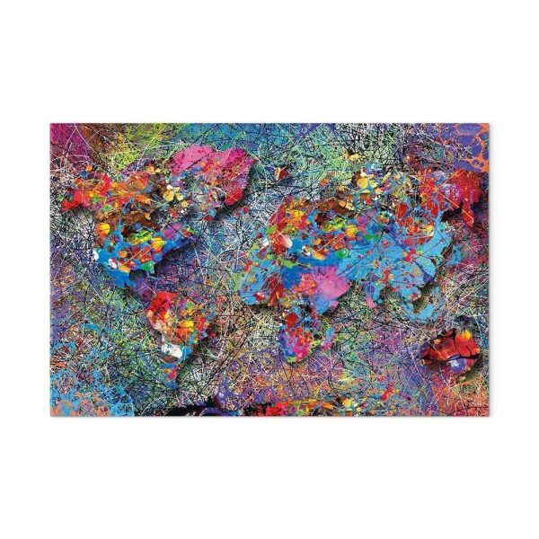 Tableau - Map: Jackson Pollock inspiration