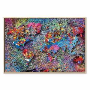 Tableau - Map: Jackson Pollock inspiration