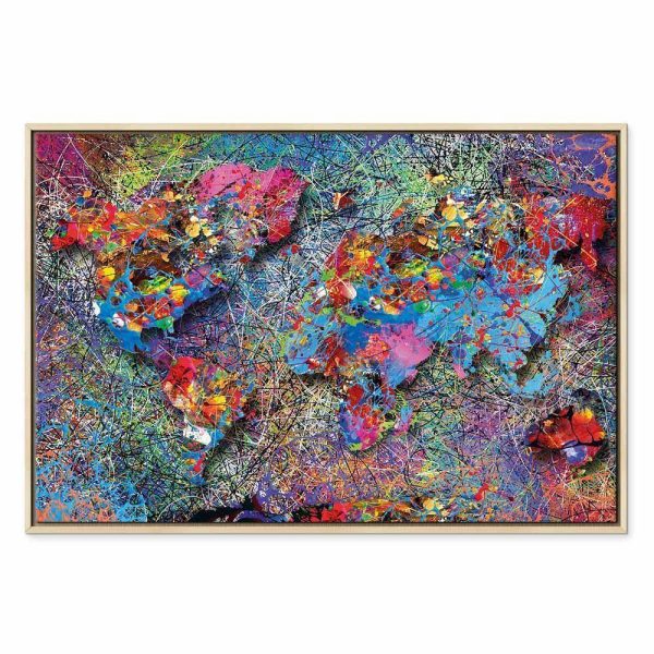 Tableau - Map: Jackson Pollock inspiration