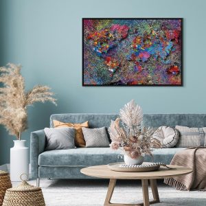Tableau - Map: Jackson Pollock inspiration