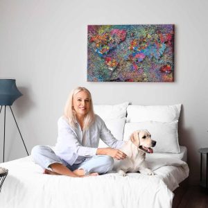 Tableau - Map: Jackson Pollock inspiration